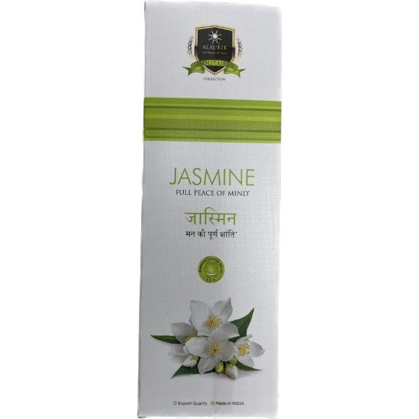 Alaukik Incense Sticks Jasmine 90 Gms (Pack of 12)