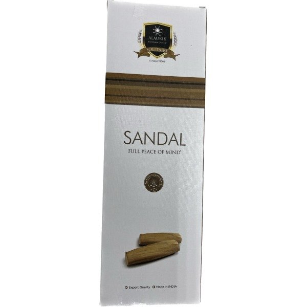Alaukik Incense Sticks Sandal 90 Gms (Pack of 12)