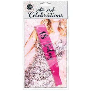 18 TODAY FLASHING SASH