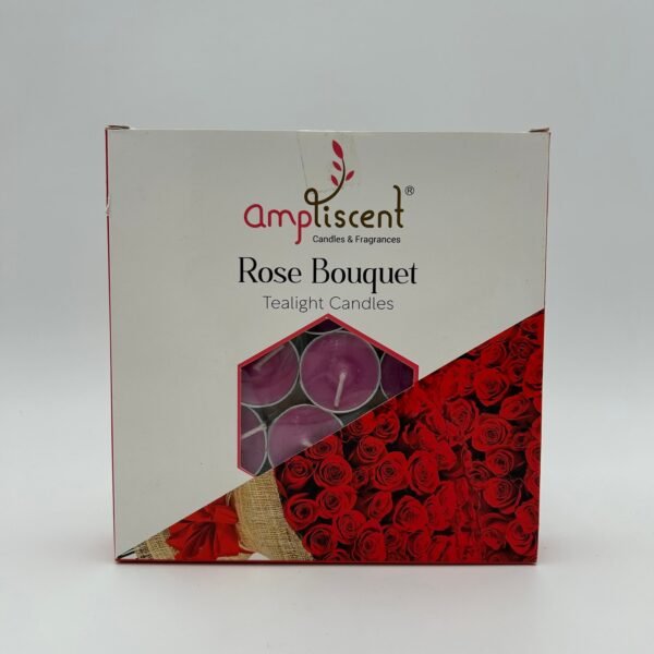 Tealight Candles Rose Bouquet (Pack of 50)