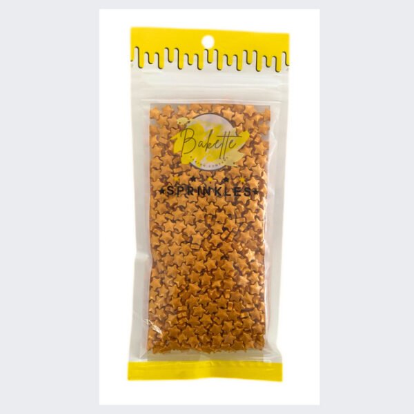 Gold Stars Sprinkle Mix