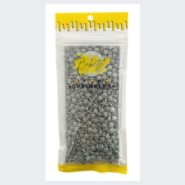 Silver Stars Sprinkle Mix