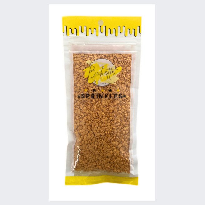 Bakette Sprinkles Sprinkle Mix Gold Confetti 56 Gram