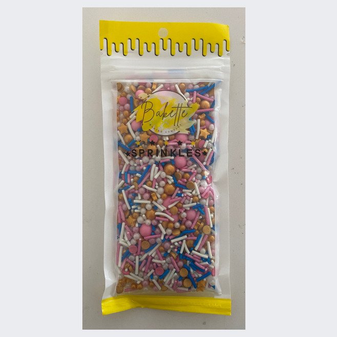 Bakette Sprinkles Sprinkle Mix Disco Disco 56 Gram