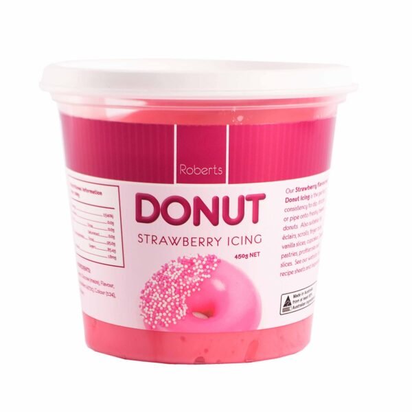 Strawberry Donut Icing 450g