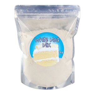 White Mud Cake Mix 1kg - Premium