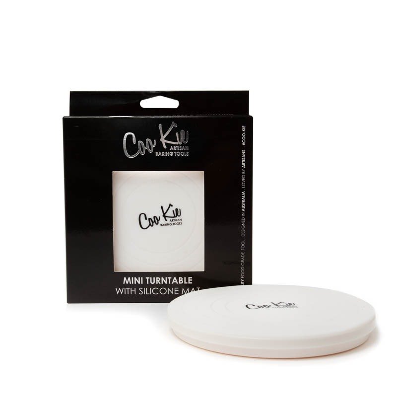 Mini Turntable with Silicone Mat - by COO KIE