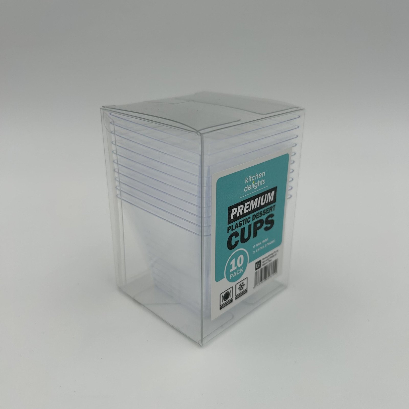 Small Square Dessert Cup 10pk