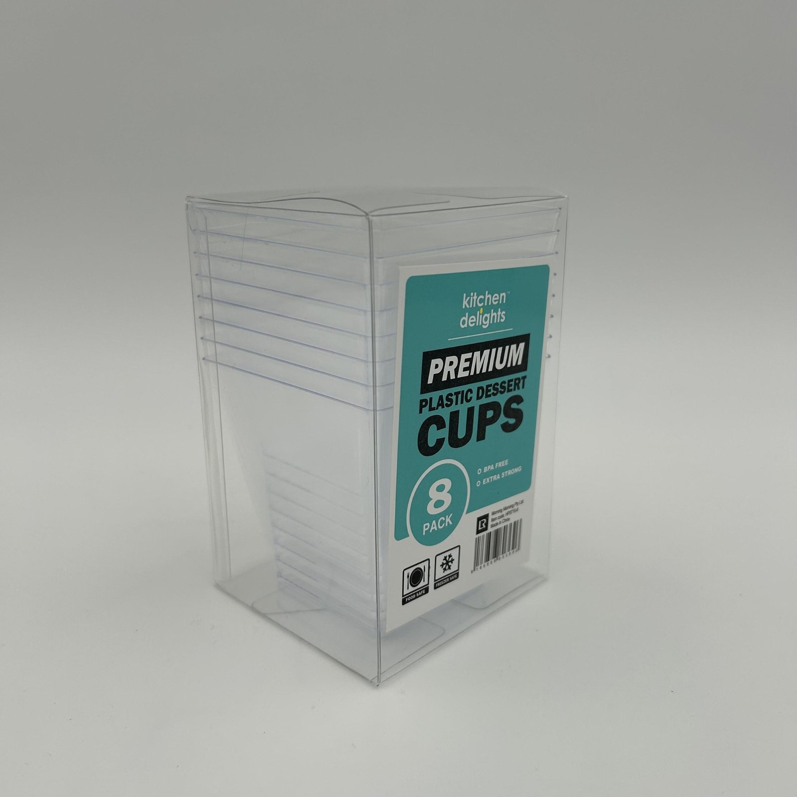 Large Square Dessert Cup 8pk