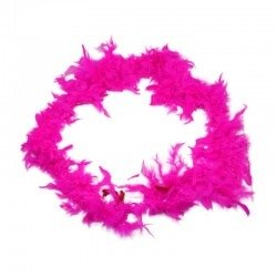 Feather Boa Hot pink 2m