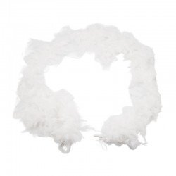 Feather Boa White 2m
