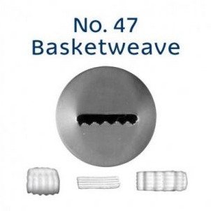 Piping Tip Basketweave 47
