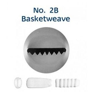 Piping Tip Basketweave 2B