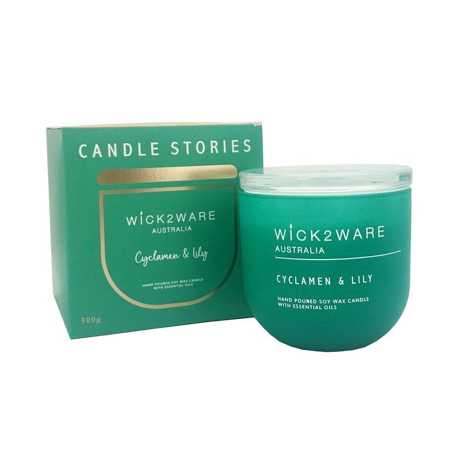 Soy Candle Jar 300g - Cyclamen&Lily