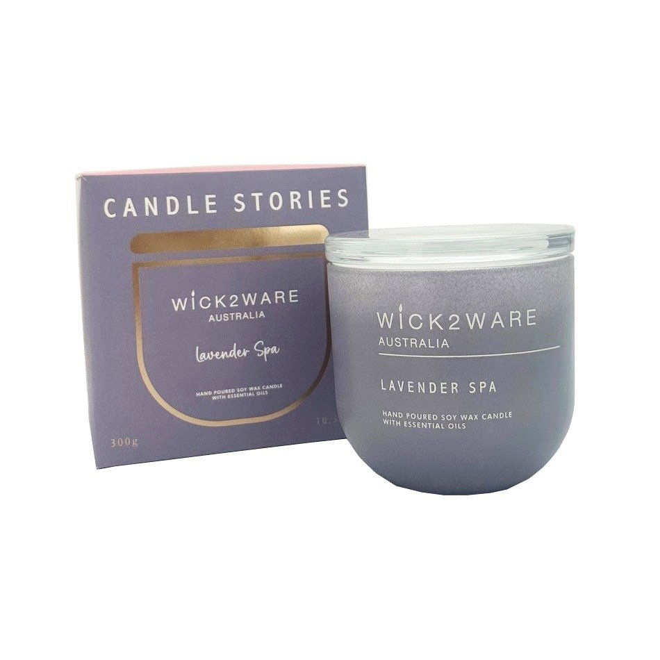 Soy Candle Jar 300g - Lavender Spa