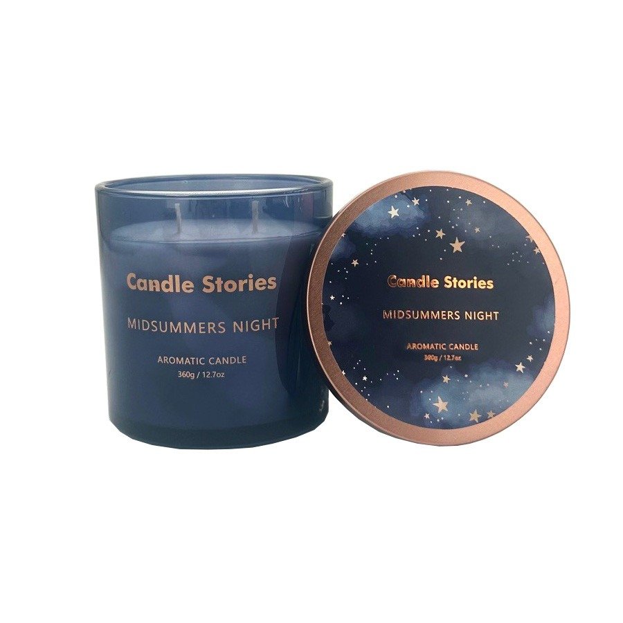 Soy Candle Jar 360g - Midsummers Night