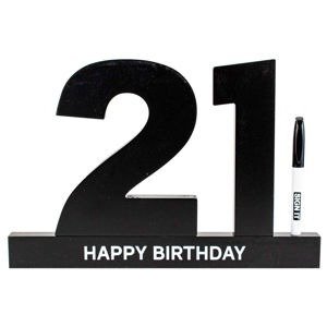 21 BLACK SIGNATURE BLOCK