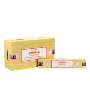 Satya Vanilla Perfumed Agarbatti 15 Gms Pkg (Pack of 12)