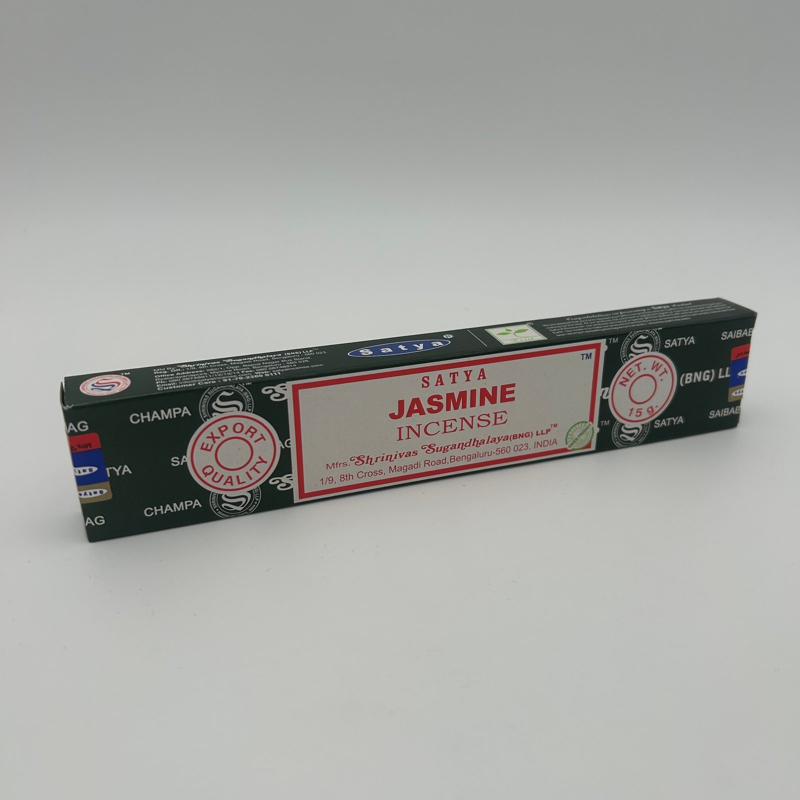 Satya Jasmine Perfumed Agarbatti 15g (Pack of 12)