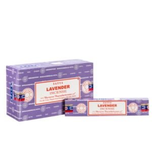 Satya Lavender Perfumed Agarbatti 15 Gms Pkg (Pack of 12)