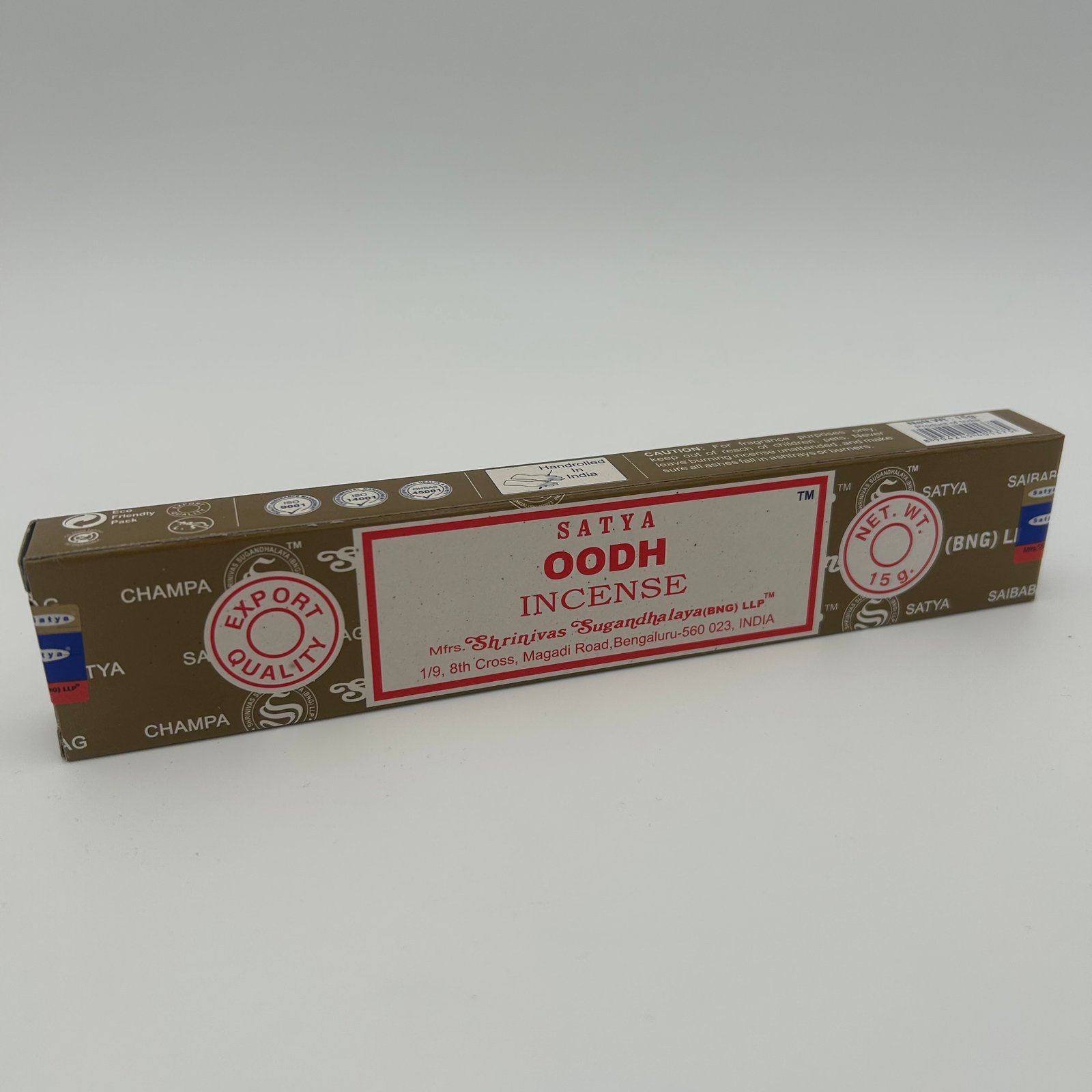 Satya Oodh Perfumed Agarbatti 15g (Pack of 12)