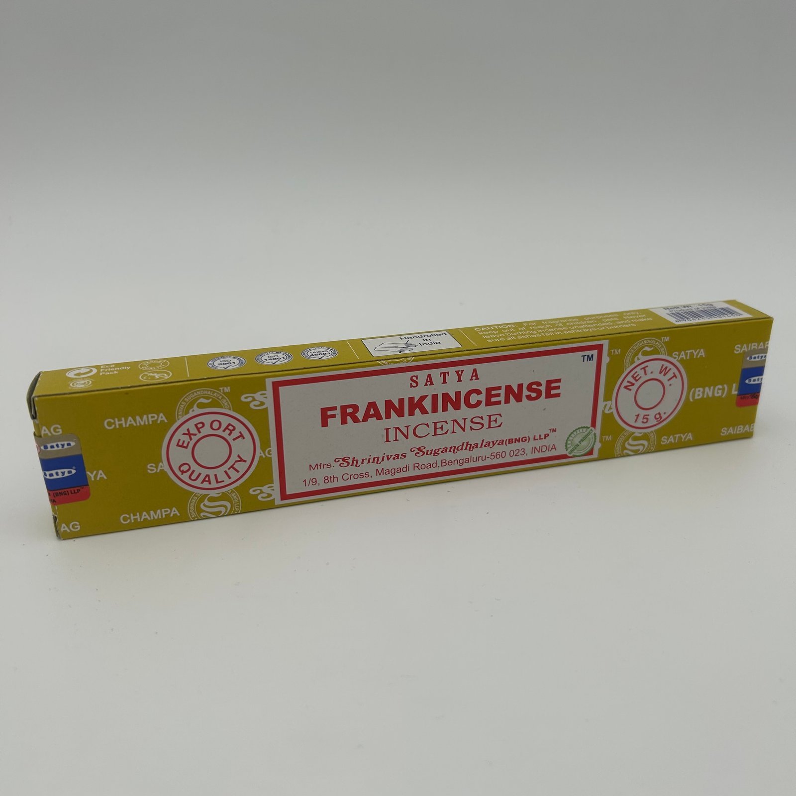 Satya Frankincense Perfumed Agarbatti 15g (Pack of 12)