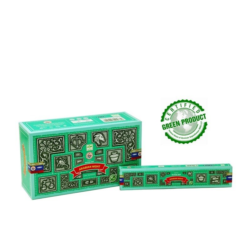 Satya (BANG) SH Arabian Night Incense Stick 15 Gms (Pack of 12)