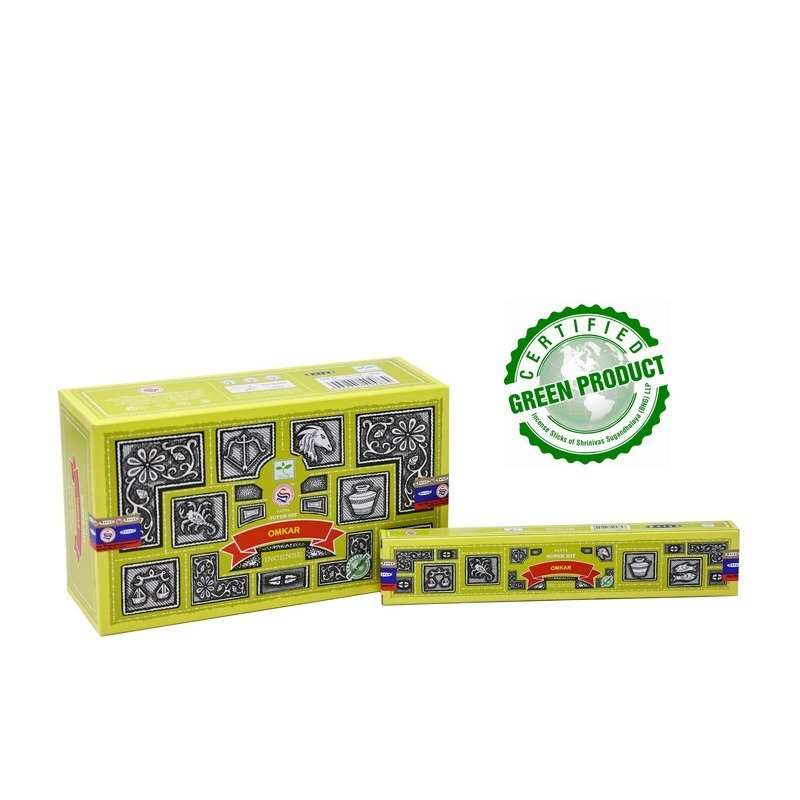 Satya (BANG) SH Omkar Incense Stick 15 Gms (Pack of 12)