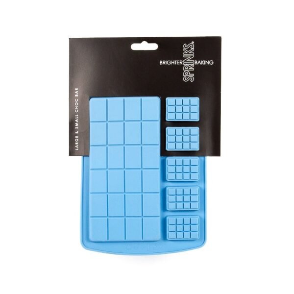 SPRINKS Silicone Mould - LARGE & SMALL CHOC BAR