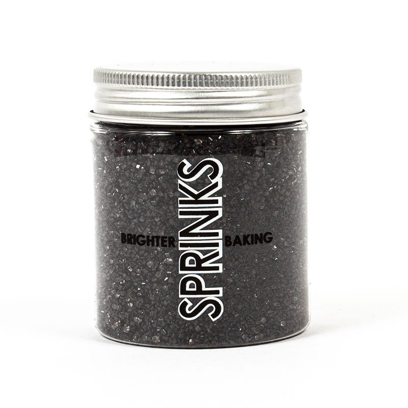 BLACK Sanding Sugar (75g)