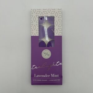 10 PK  SCENTED TEALIGHTS/LAVENDER MINT