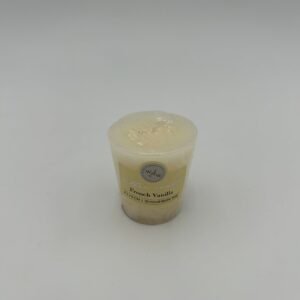 VOTIVE CANDLE IN SOLID COLOUR/FRENCH VANILLA