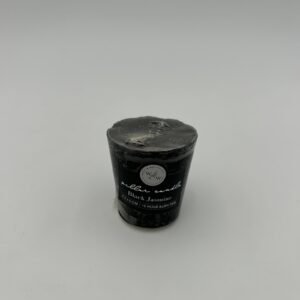 VOTIVE CANDLE IN SOLID COLOUR/BLACK JASMINE