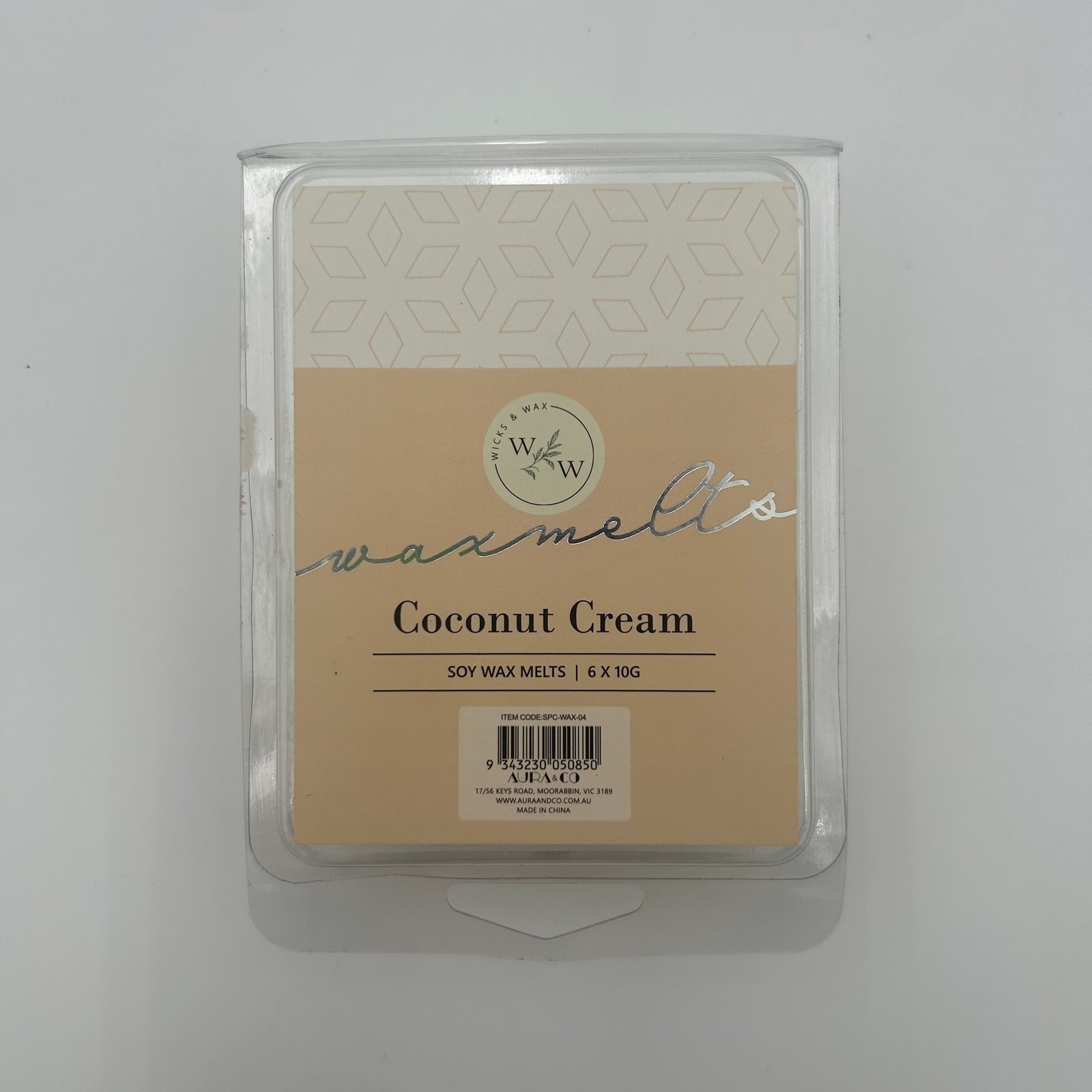 Soy Wax Melts 50g - COCONUT CREAM