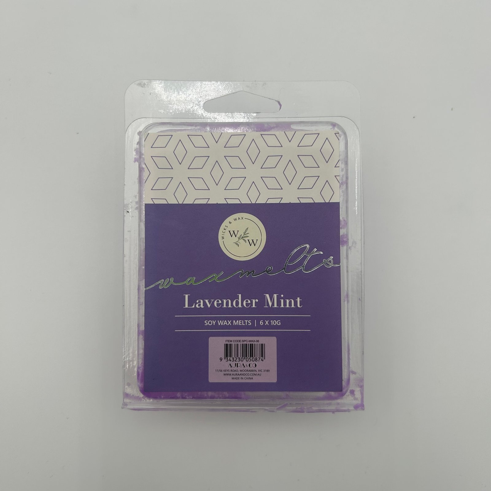 Soy Wax Melts 50g - LAVENDER MINT