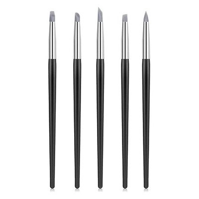 5pc Small Fondant Modelling Sililcone Shapers Set