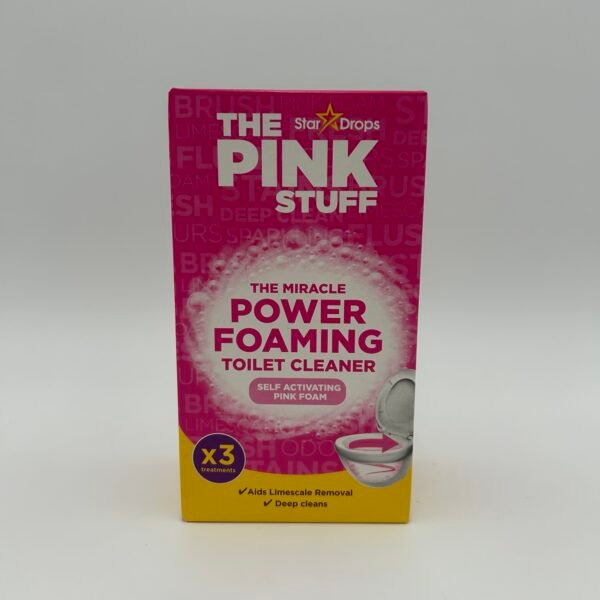 The Pink Stuff Miracle Power Foaming Toilet Cleaner 3pk