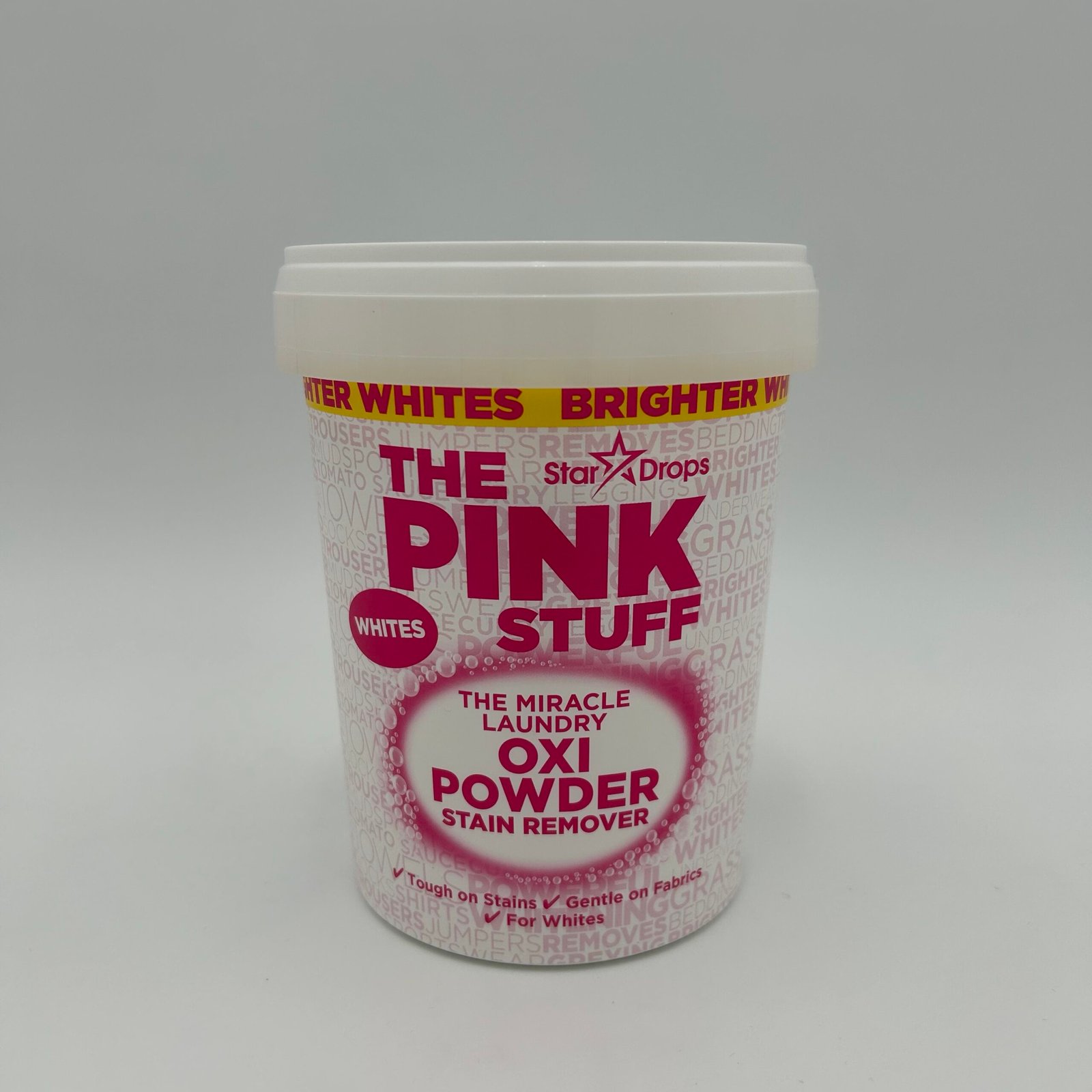 The Pink Stuff Oxi Powder Stain Remover - Whites (1kg)