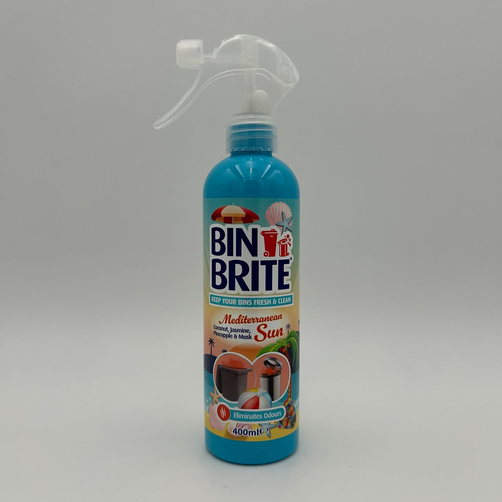 Bin Brite Odour Neutraliser Spray Mediterranean Sun (400ml)
