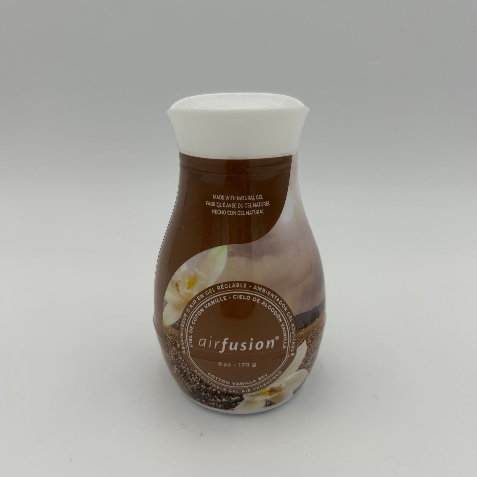 Air Fusion Gel Air Freshener 170g Cotton Vanilla Sky
