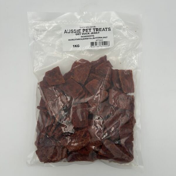 Aussie Pet Treats - Duck Mini Fillets 1kg