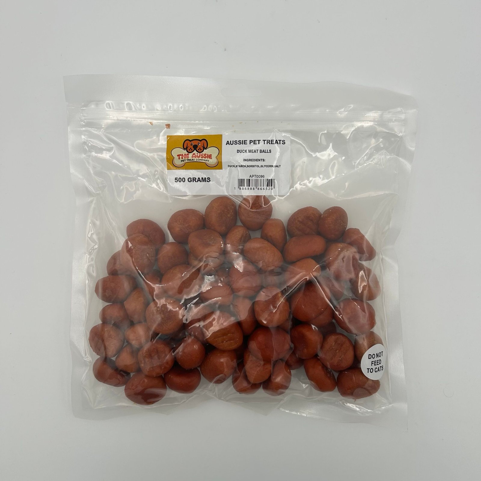 Aussie Pet Treats - Duck Jerky Meat Balls 500g