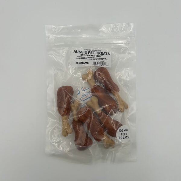 Aussie Pet Treats - Chicken Jerky Drumsticks 90g