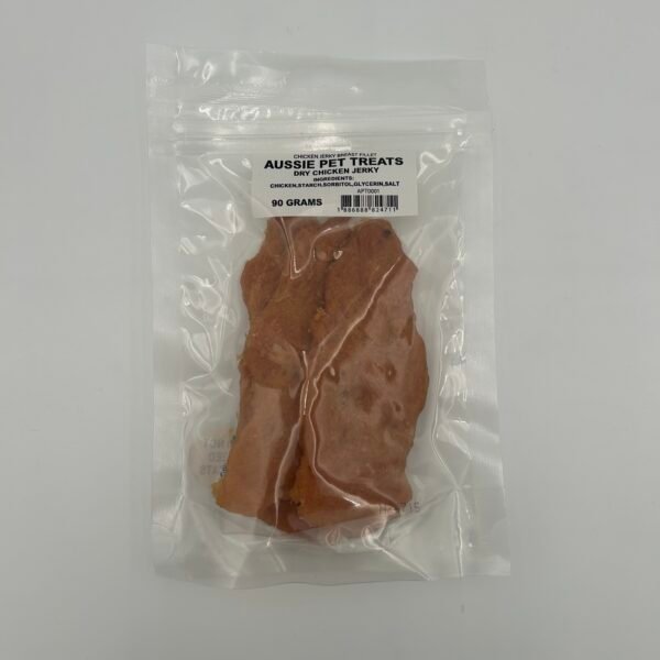 Aussie Pet Treats - Chicken Jerky Breast Fillets 90g