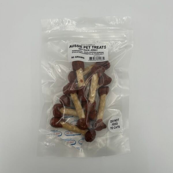 Aussie Pet Treats - Duck Jerky Dumbbells 90g