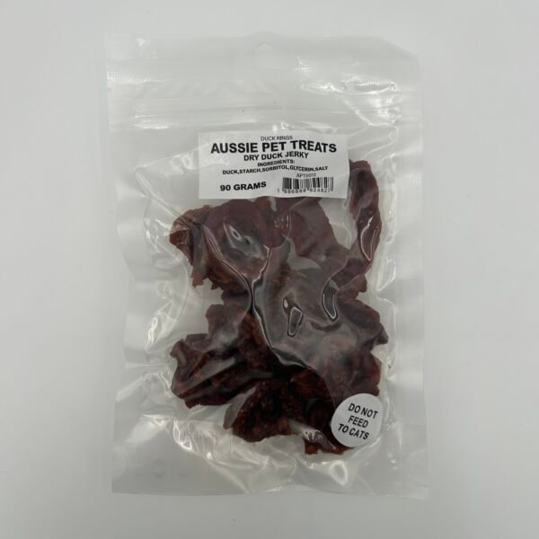 Aussie Pet Treats - Duck Jerky Rings 90g