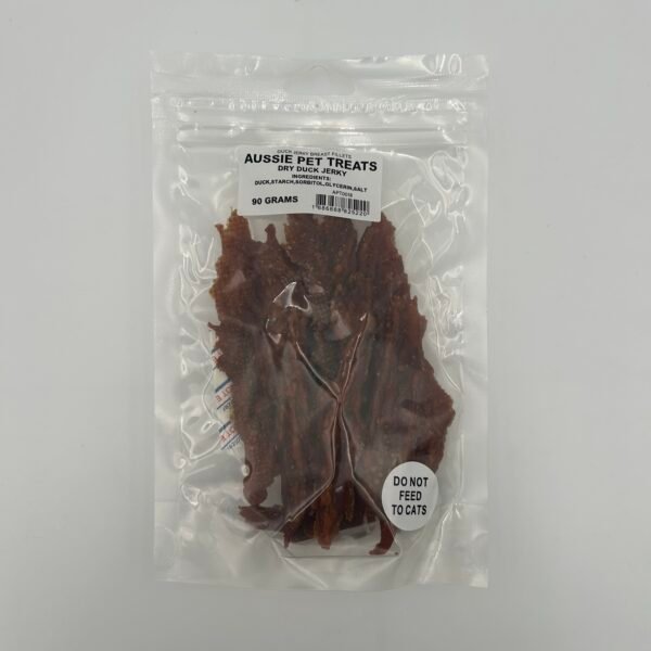 Aussie Pet Treats - Duck Jerky Jumbo Fillets 90g