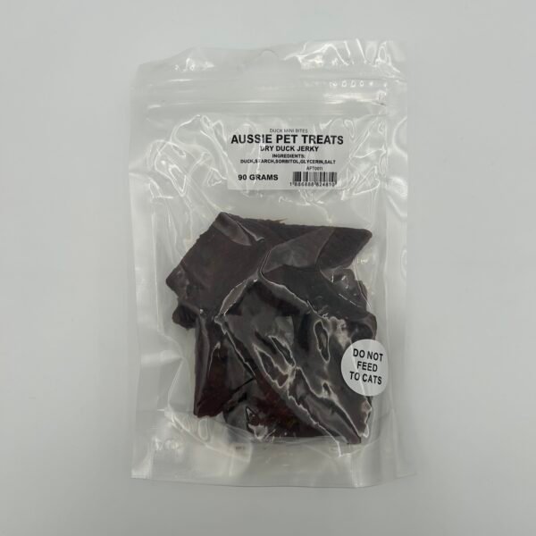 Aussie Pet Treats - Duck Jerky Mini Fillets 90g