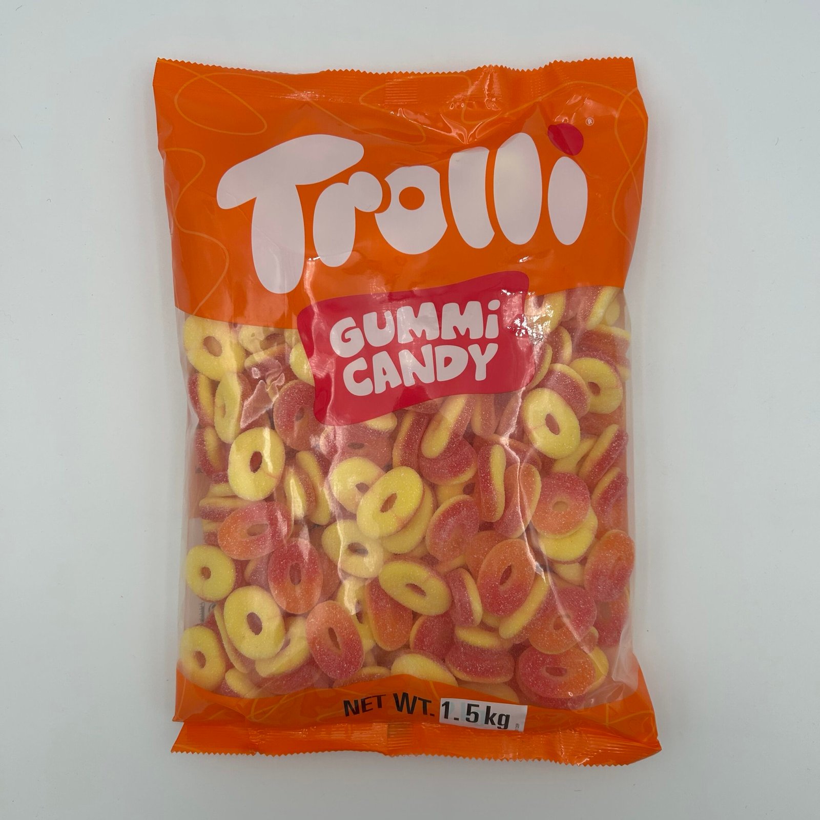 Trolli Sour Peach Rings 1.5kg