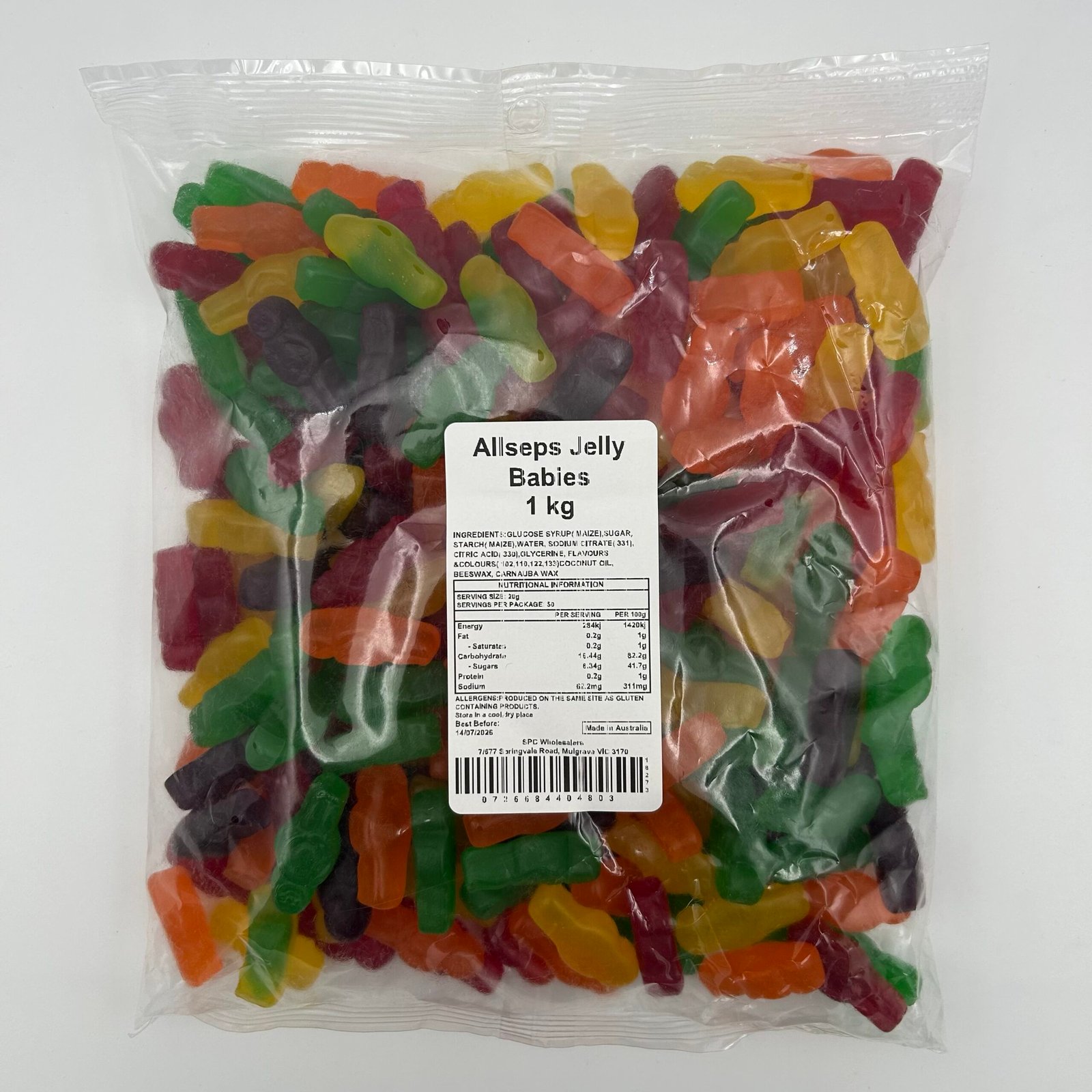 Allseps Jelly Babies 1kg
